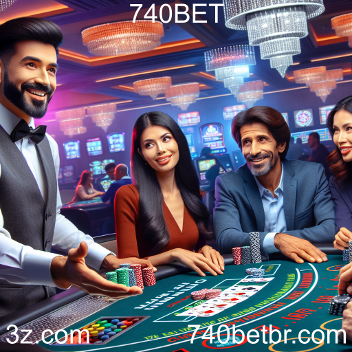 Cassino Ao Vivo na 740BET: Jogue com Dealers Reais em Tempo Real